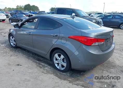 2013 Hyundai Elantra Gls из США, поврежденный, VIN 5NPDH4AE7DH417622